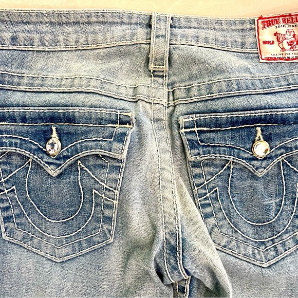 True Religion Bootcut Jeans Size 28 - Picture 1 of 4